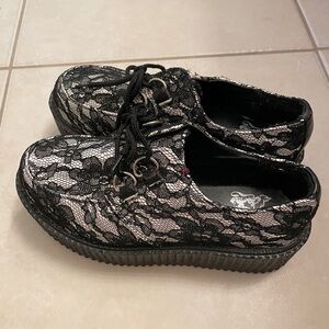 Gothic European Platform Creepers 🕷️ Size: 37UK / 6.5US ✨